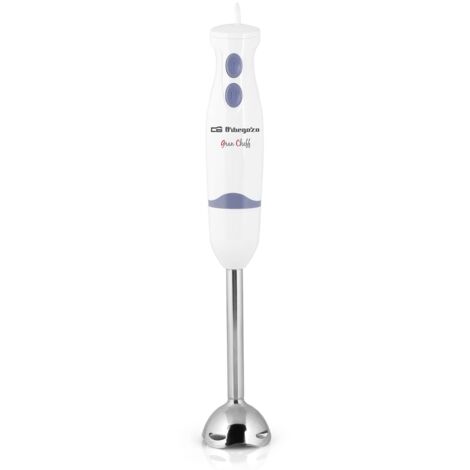 BATIDORA ORBEGOZO BT 1220 - 400W - 2 VELOCIDADES - HOJA ACERO INOX - VASO MEZCLADOR 600ML