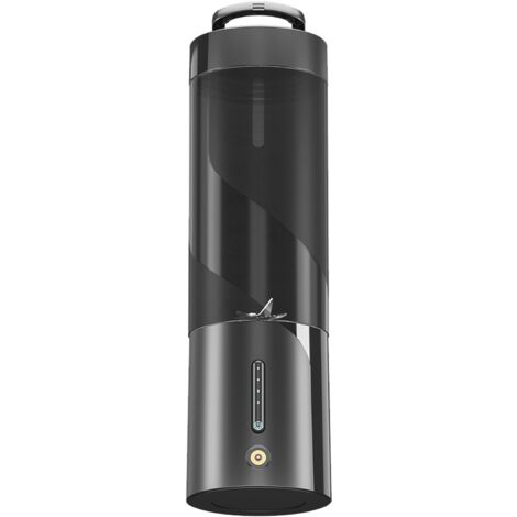 Batidora personal portátil – Capacidad de 450 ml – 15 W – Carga magnética (IPX8) – 6 cuchillas, 20.000 rpm – Negro/Blanco – ABS + acero inoxidable 304