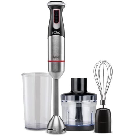 BATIDORA SOLAC BA5609 PROCHEF 1200 1200W COMPLETA