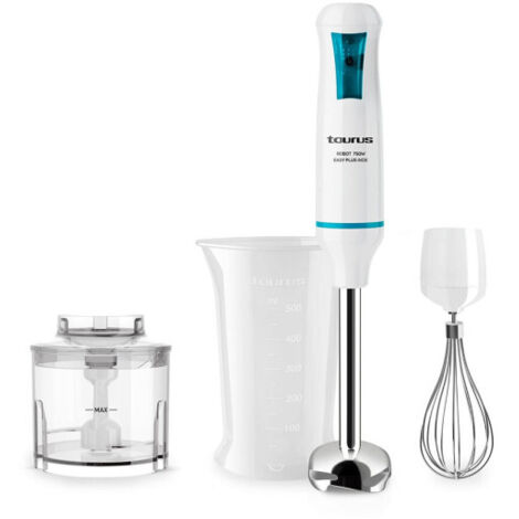 Batidora varilla pie inox 750w easy plus 750 inox con accesorios taurus