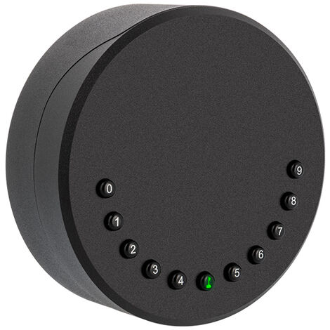 Batilec – Boîte à clés connectée sécurisée avec code PIN – Jusqu'à 100 utilisateurs – Indice de protection IP65 – Alimentation USB-C