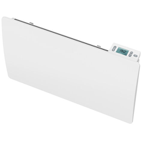 BATILEC MIKKI RADIATEUR À INERTIE DOUBLE TECHNOLOGIE HORIZONTAL BLANC 1500W - 040693 BAT040693