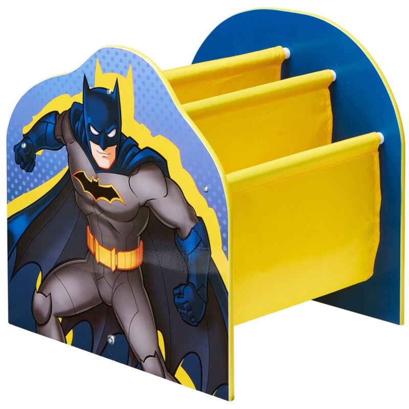 Bibliothèque à pochettes range livres - DC comics Batman - 4 rangements