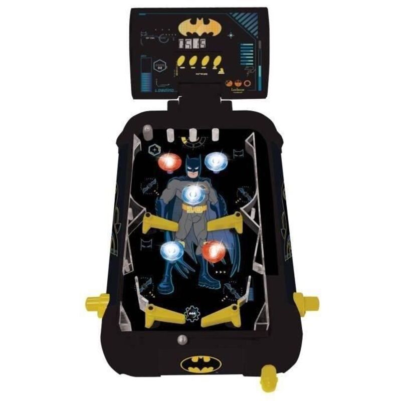 Batman Electronic Pinball With Lights & Sounds, none