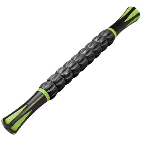 Bâton de massage musculaire - 45 cm (18 pouces) pour soulager la douleur, les courbatures, les crampes, les massages, la physiothérapie et la récupération corporelle.