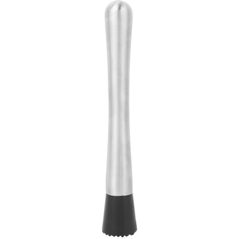 Bâton Mélangeur en Acier Inoxydable pour Cocktails - Muddler et Broyeur de Glace - Accessoire Bar et Cuisine