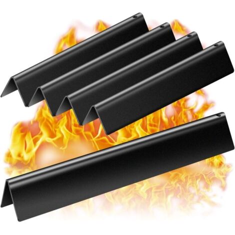 Bâtonnet d'assaisonnement 7636 15,3" pour barbecues Weber Spirit 300 et GS4 Spirit II 300 315 320 330 S310 E310 avec commandes frontales, 5 pièces ou plaque chauffante Weber 67046