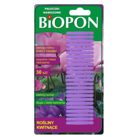 Bâtonnets d'engrais pour plantes à fleurs 30 pièces