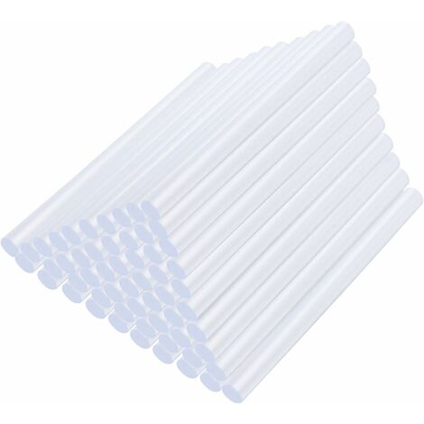 Bâtons de colle à chaud, 11mm x 100mm, pour pistolet à colle 60W DIY Art Craft, paquet de 50