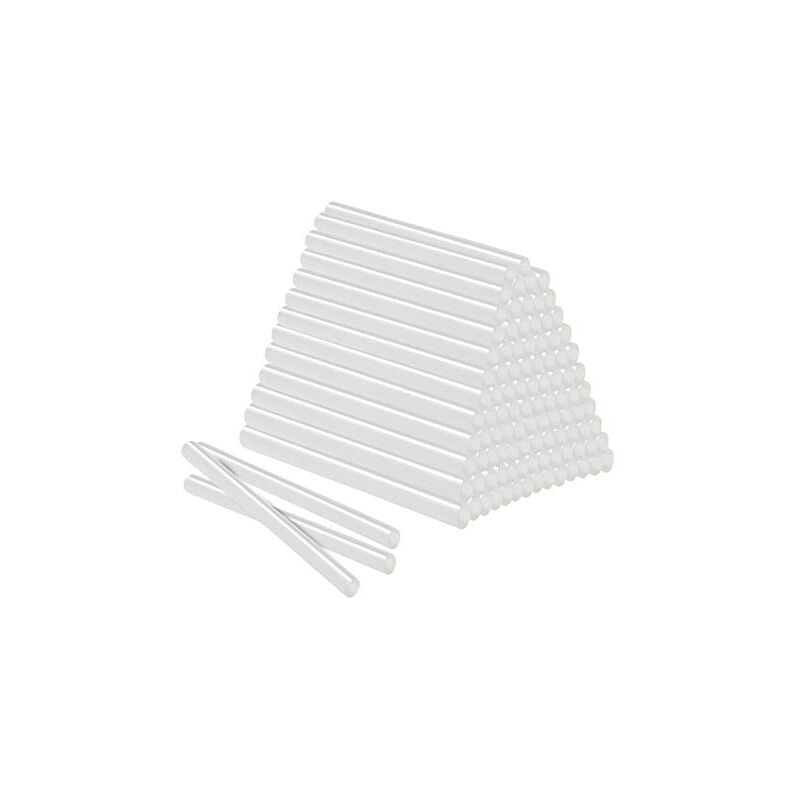 Naizy - Bâtons de colle chaude φ11x200mm Bâtons de colle chaude de rechange diy Bâtons de colle semi-transparents 100 pièces environ 2KG