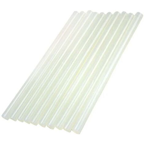 Batons de Colle Chaude pour pistolets, Batonnets de Colle Transparents 11 mmx290 mm, 30 pièces