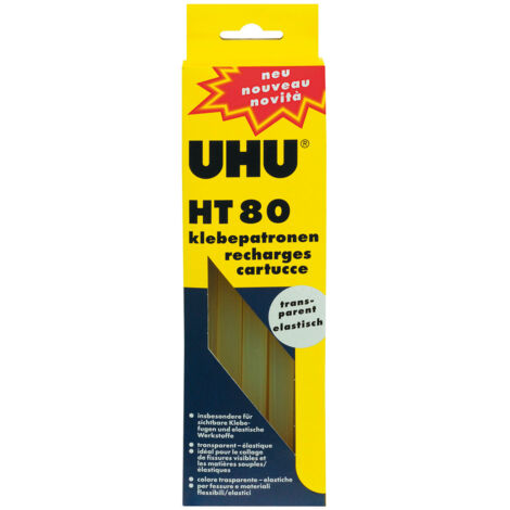 Bâtons de colle UHU 47865 11 mm 200 mm transparent 11 pc(s)