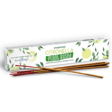 Bâtons d'encens Masala à base de plantes - Citronnelle- Vendu par 1