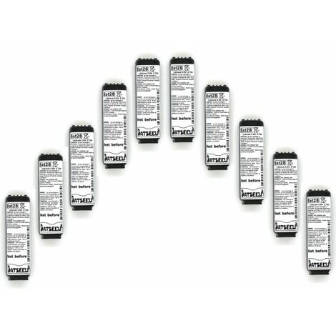 Batsecur 10 batterie litio 3,6V 2,7Ah BAT28 compatibile BATLI28 Logisty Daitem Hager