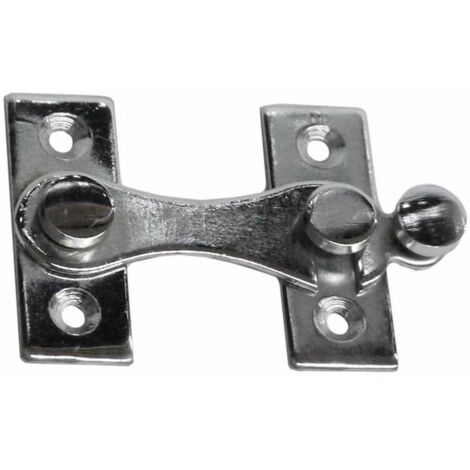 Battente destro H cromato 8 cm EDM
