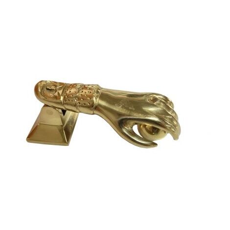 BATTENTE OTTONE MANO PER PORTE PORTONI CLEOPATRA MM.110 (18597)