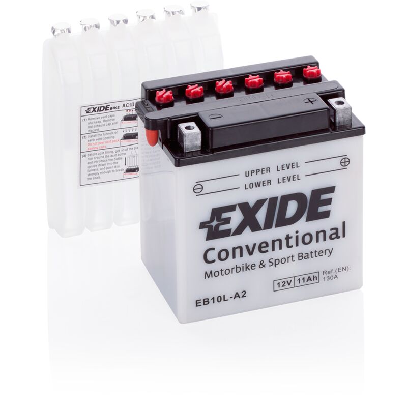 Batteria moto EXIDE CONVENZIONALE EB10L-A2 11AH