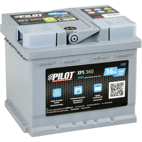 Batteria 12V - Pilot SMF - 36 Ah - 300 A - LB1