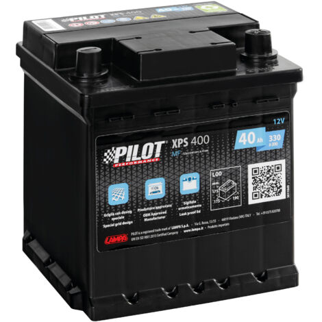 Batteria 12V - Pilot SMF - 40 Ah - 330 A - L0