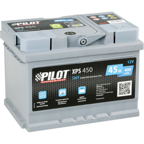 Batteria 12V - Pilot SMF - 45 Ah - 400 A - LB2