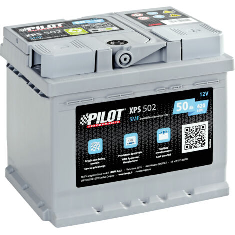 Batteria 12V - Pilot SMF - 50 Ah - 420 A - LB1
