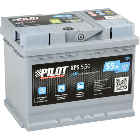 Batteria 12V - Pilot SMF - 55 Ah - 460 A - L2