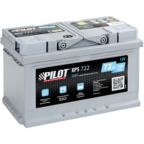 Batteria 12V - Pilot SMF - 72 Ah - 700 A - LB3