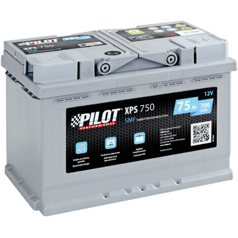 Batteria 12V - Pilot SMF - 75 Ah - 700 A - L3
