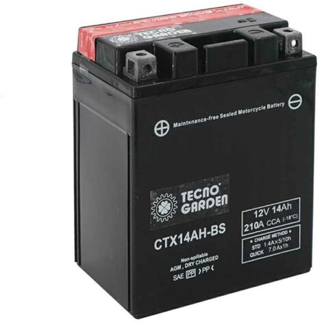 Batteria 14 Ah, Polo Positivo a SX, L. mm 130, P. mm 85, H. mm 160