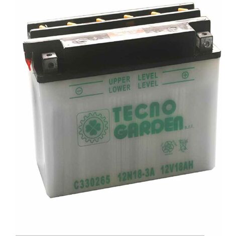 Batteria 18 Ah, Polo Positivo a DX, L. mm 205, P. mm 90, H. mm 160