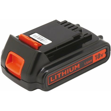 Batteria 18V per utensili da giardinaggio Black+Decker