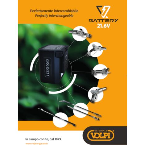 Batteria 21.6 V - 2.5Ah VOLPI