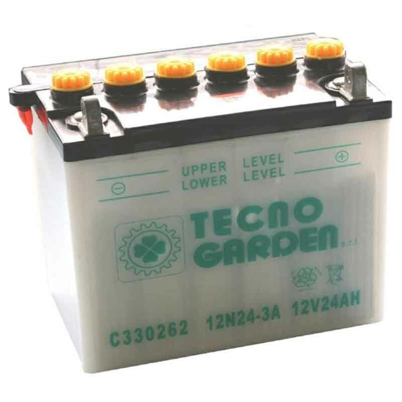 RAG - Batteria 24 Ah, Polo Positivo a dx, l. mm