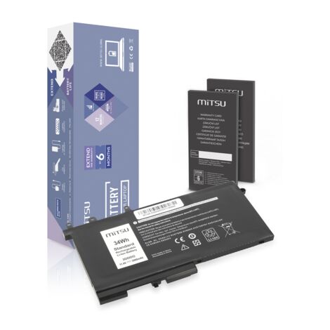 Batteria 3DDDG per Dell Latitude 5280 5480 5495 5580