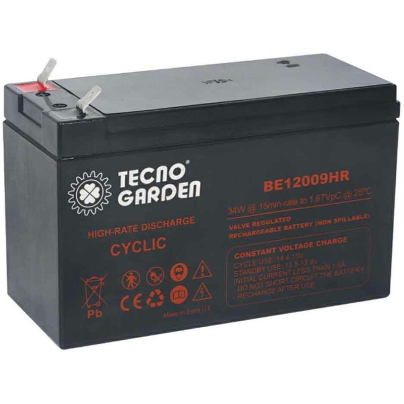 RAG - Batteria 9,0 Ah, Polo Positivo a sx, l. mm