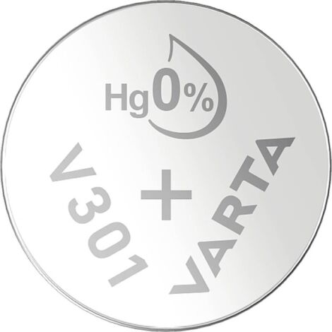 Batteria a bottone sr43 - v301 Varta 82mah blister 1 unità ø11,6x4,2mm