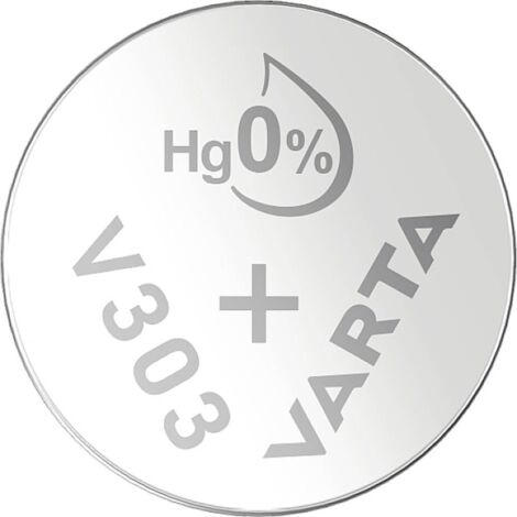 Batteria a bottone sr44 - v303 Varta 175mah blister 1 unità ø11,6x5,4mm