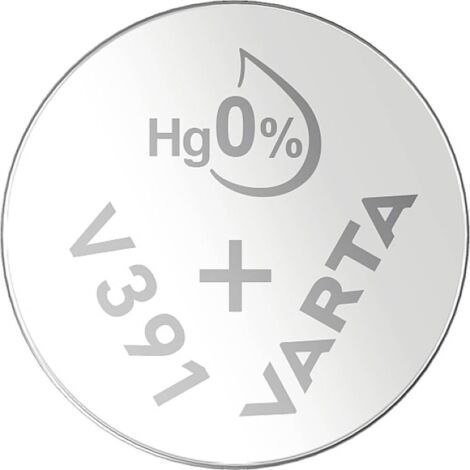 Batteria a bottone sr55 - v391 Varta 42 mah blister 1 unità ø11,6x5,4mm