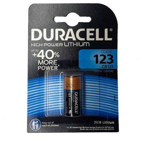 Batteria a litio di ricambio CR123A per Contatti porte e