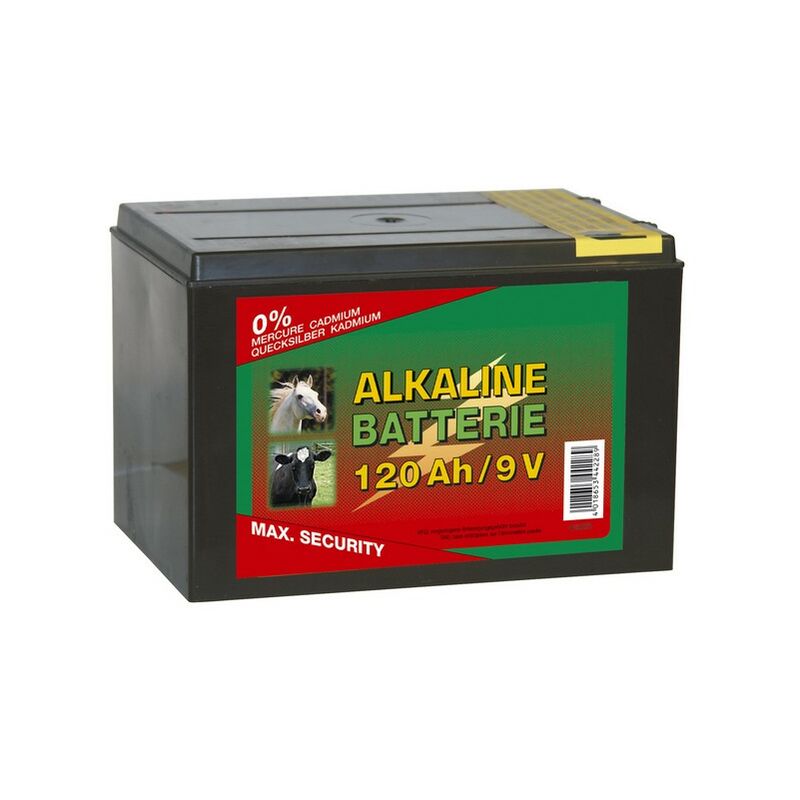 Idroweb - batteria a secco alcalina 9V 120AH 4 pz