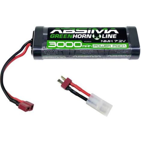 Batteria Absima greenhorn 7.2 3000mAh NiMH