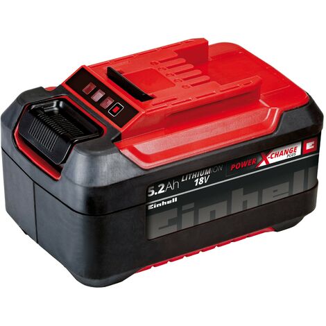Batteria agli ioni di litio 5.2 ah power x-change plus einhell