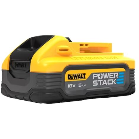 Batteria agli ioni di litio rinforzata DEWALT POWERSTACK XR 18V 5 Ah - DCBP518G-XJ