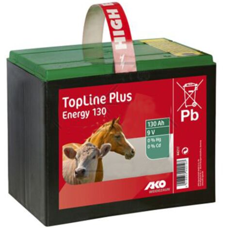 Batteria AKO 9V 130Ah per Elettrificatore Recinti