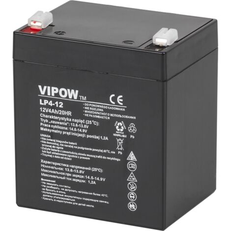 Batteria al gel Vipow UPS 12V 4Ah per giocattoli