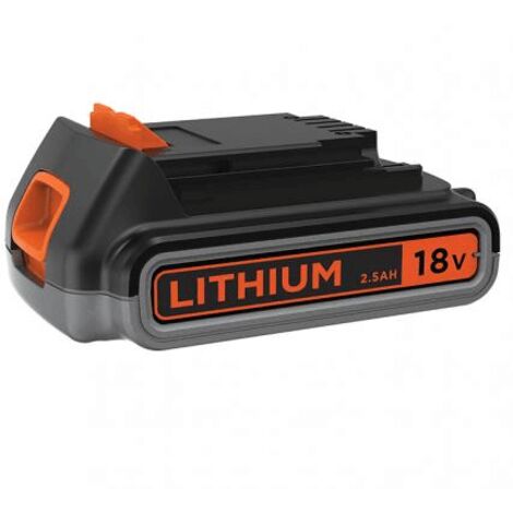 Batteria al Litio 18V 2.5Ah Black e Decker