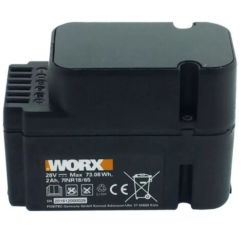 Batteria al litio 2.0 Ah 28 V WA3225 ORIGINALE WORX robot rasaerba WG796E.1