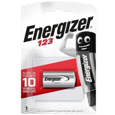 batteria al litio energizer 123 1 pezzo
