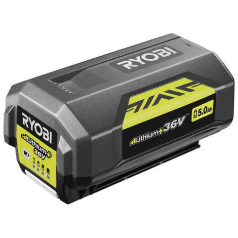 Batteria al litio/ione 36V 5,0Ah per macchine Ryobi. Sostituisce origine 5133002166, 5133004387, Bpl3650d, Bpl36550d2. -pl