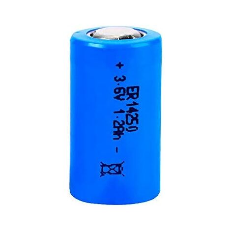 Batteria al litio lpt2 150 1/2 3,6v mod 14250 1200mah ø14,5x25,5mm